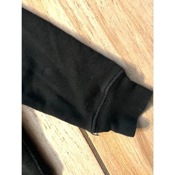 Polo Ralph Lauren size 4/4T black hooded jacket front zipper two side pockets - Picture 6 of 8